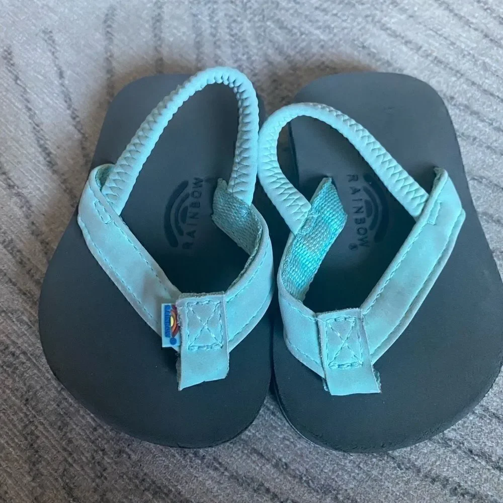 Rainbow worn few